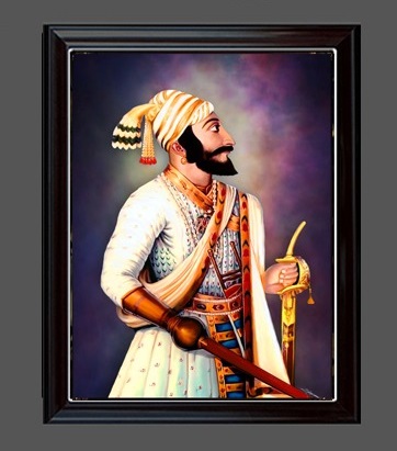 Picture of Beutiful Photo Frame for Shree Chhatrapati Shivaji Maharaj with Sword